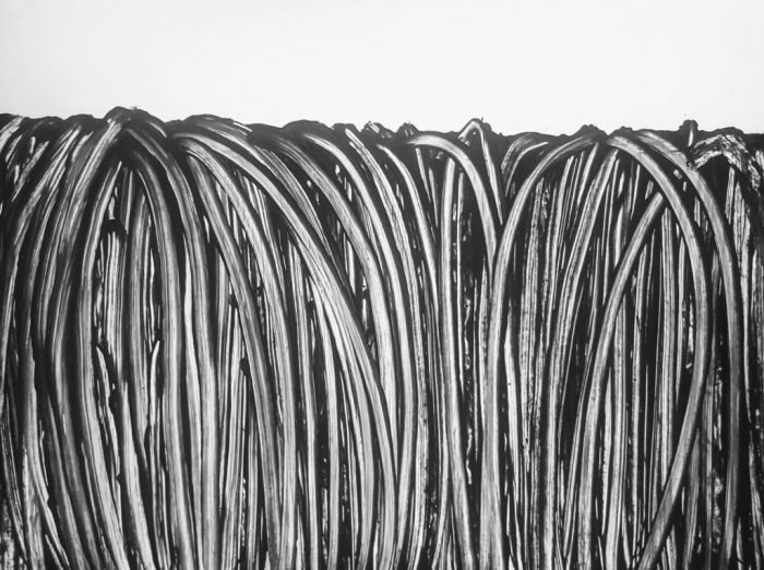 rope, monochrome. abstract